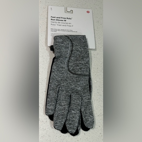 ✨NWT✨ Lululemon: Women’s Fast & Free Run Gloves- Size Large - Picture 2 of 10
